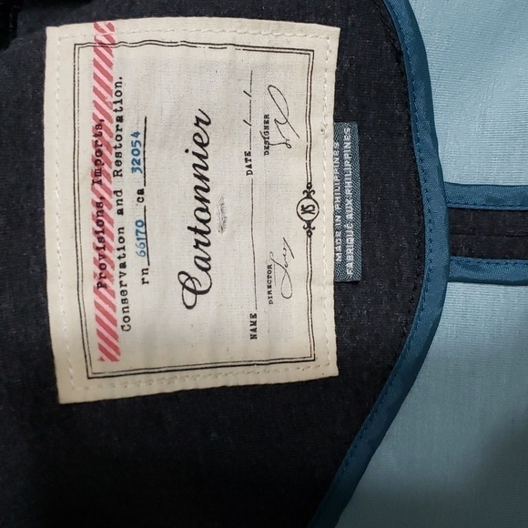 Anthropologie Cartonnier Jacket, Color dark gray, Size XS - Picture 3 of 16